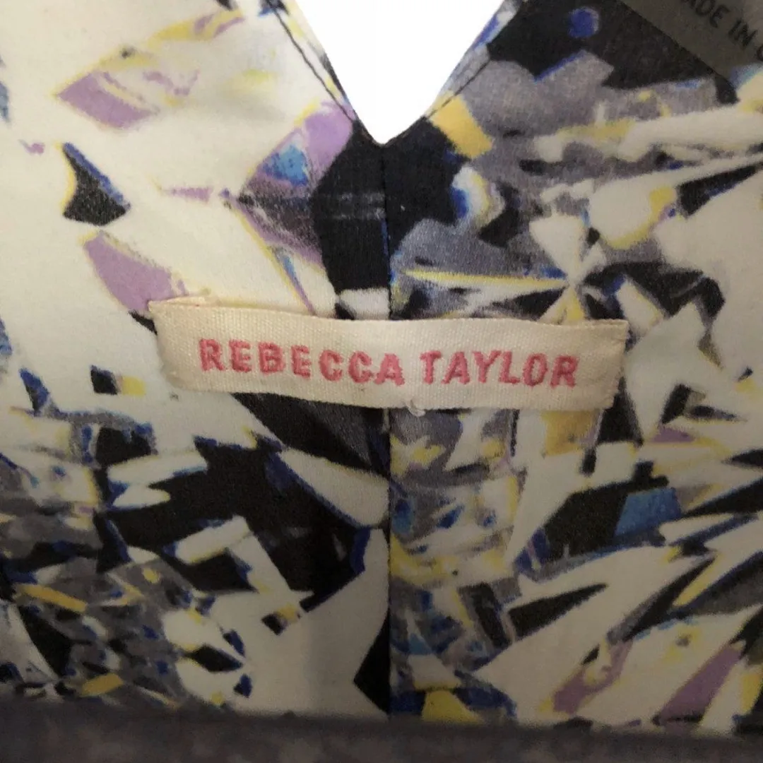 Rebecca Taylor Diamond Print Dress photo 1