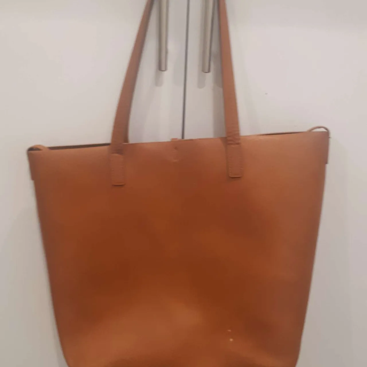 H&M brown purse tote photo 3