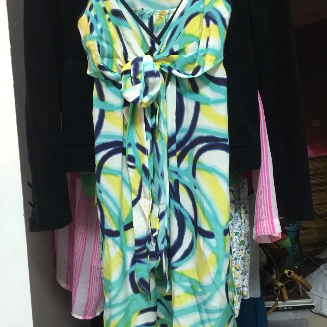 Armani Exchange Silk Dress photo 1