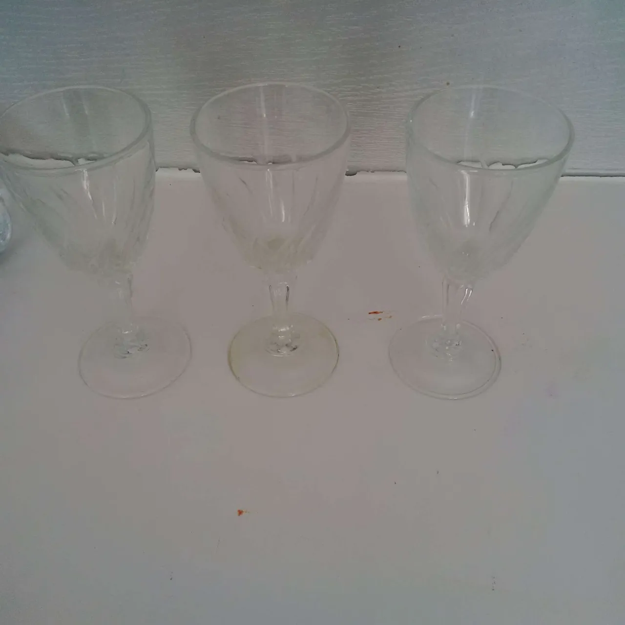 3 glasses crystal/glass photo 1