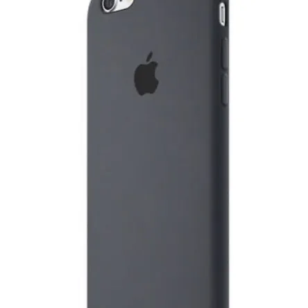 Authentic Black Silicone iPhone 6 Case photo 1