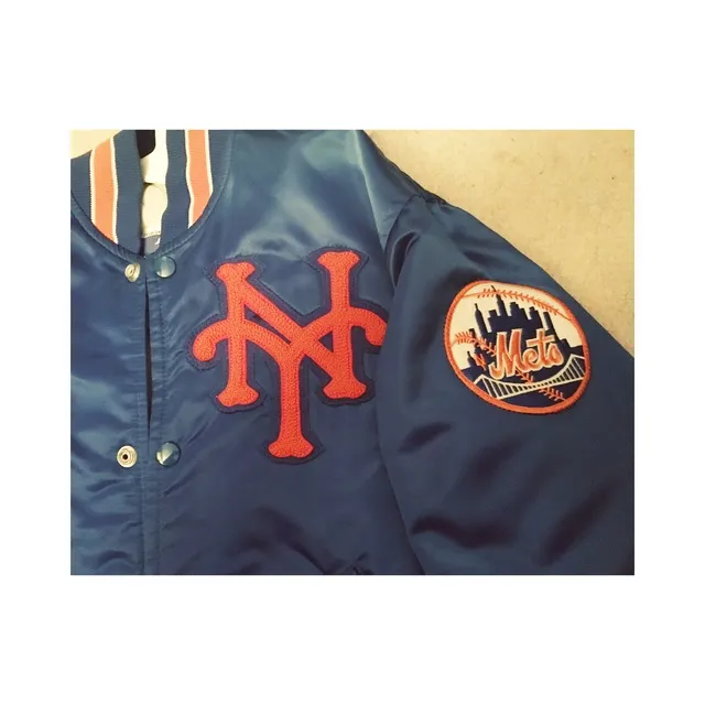 Vintage NY Mets Satin Bomber Jacket photo 3