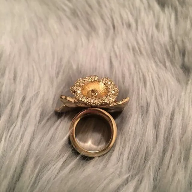 BNIB Versace For H&M cocktail Ring photo 1