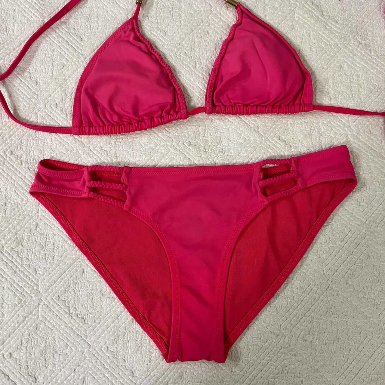 Pink Topshop Bikini, Size 6/8, GUC photo 1