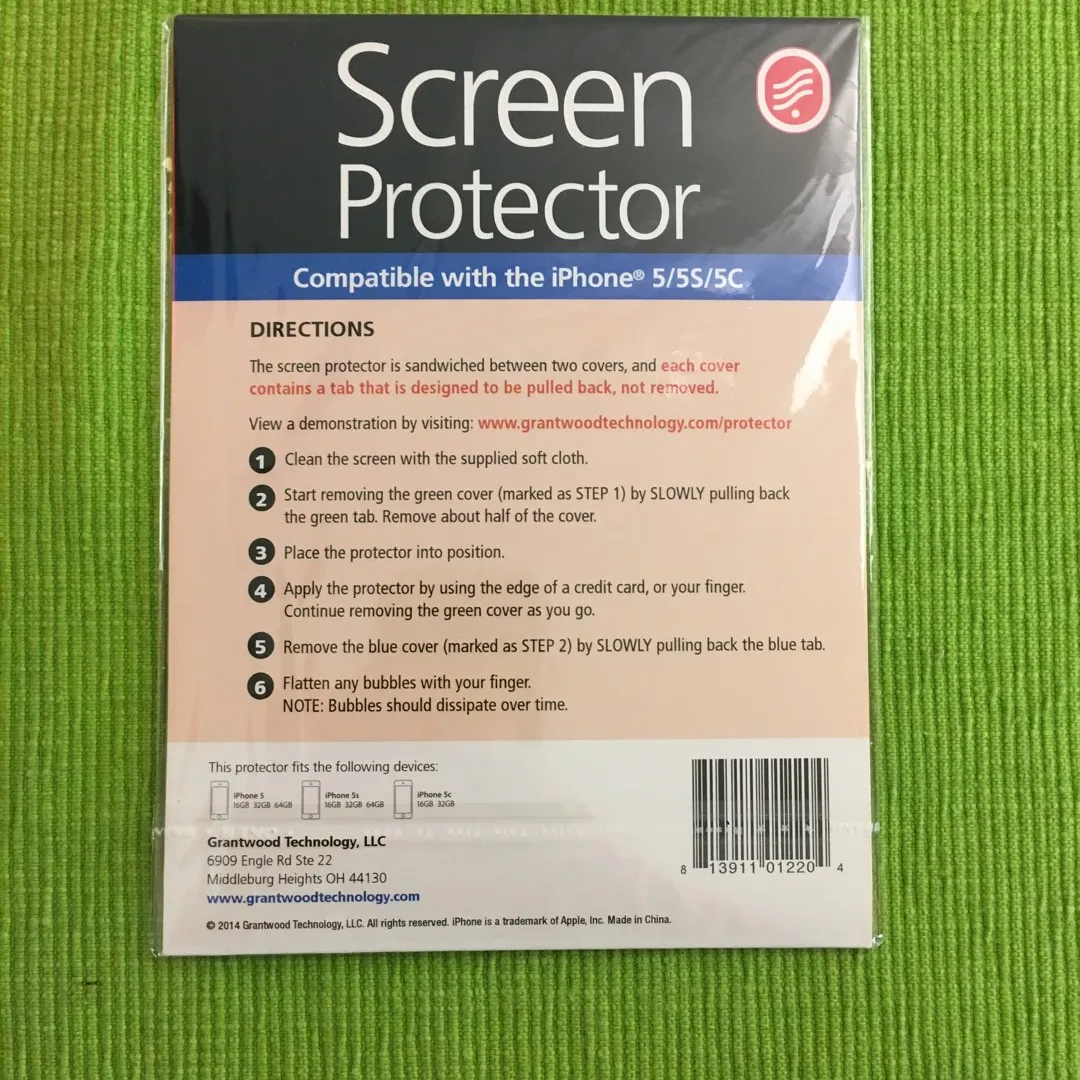 Screen Protector iPhone 5/5S/5C photo 3