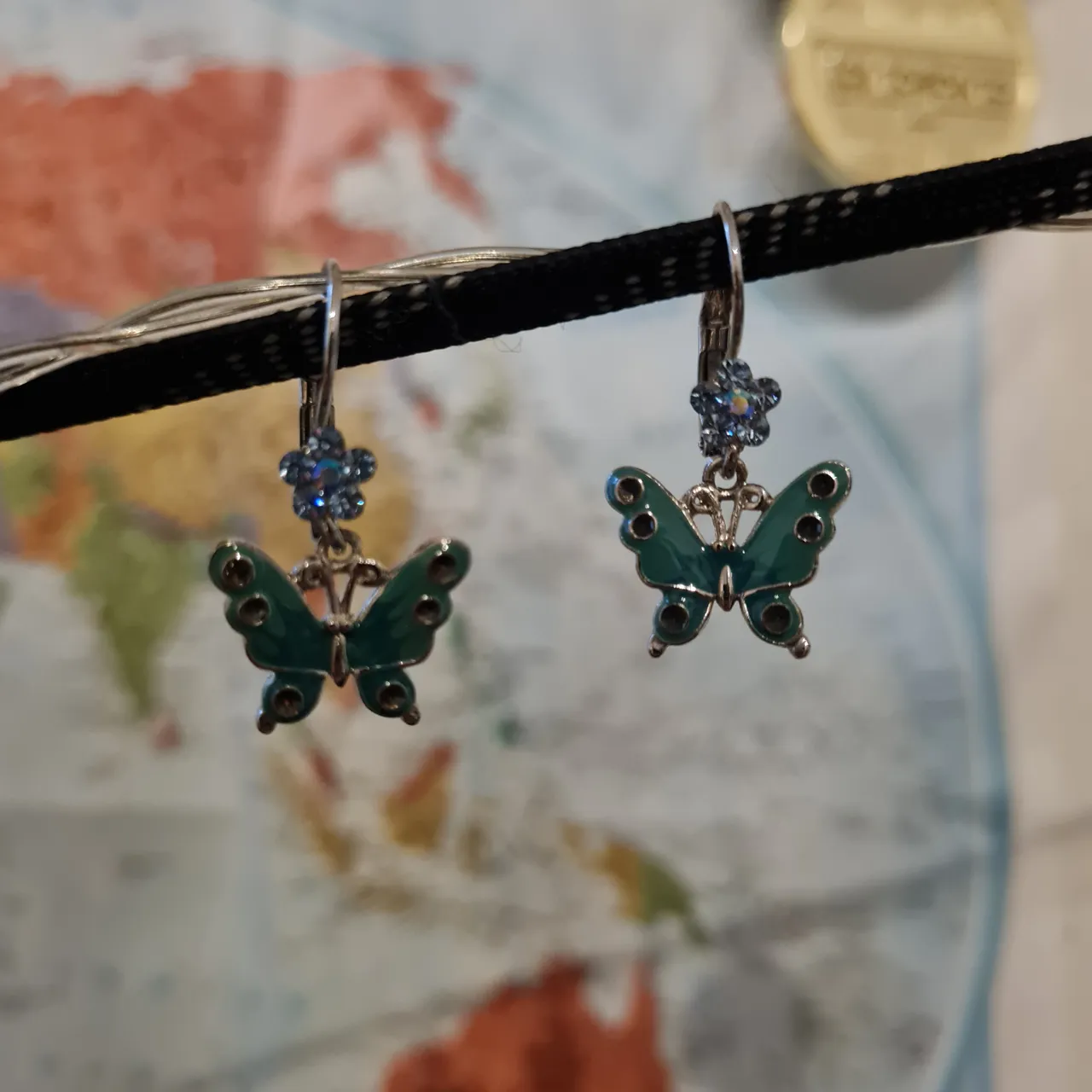 Butterfly earrings photo 1