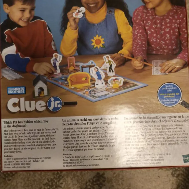 Clue Jr Board Game photo 3