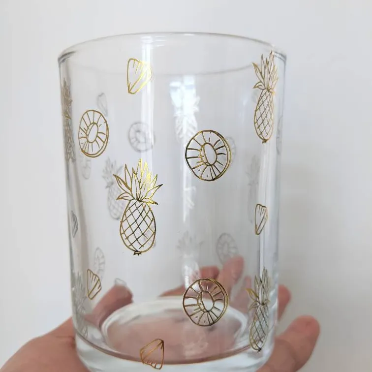 Pineapple Motif Glass photo 1