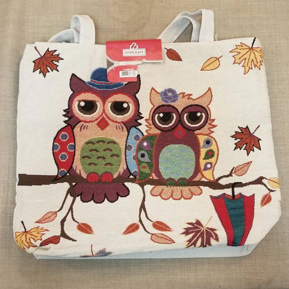 Cute Owl Tote Bag photo 1