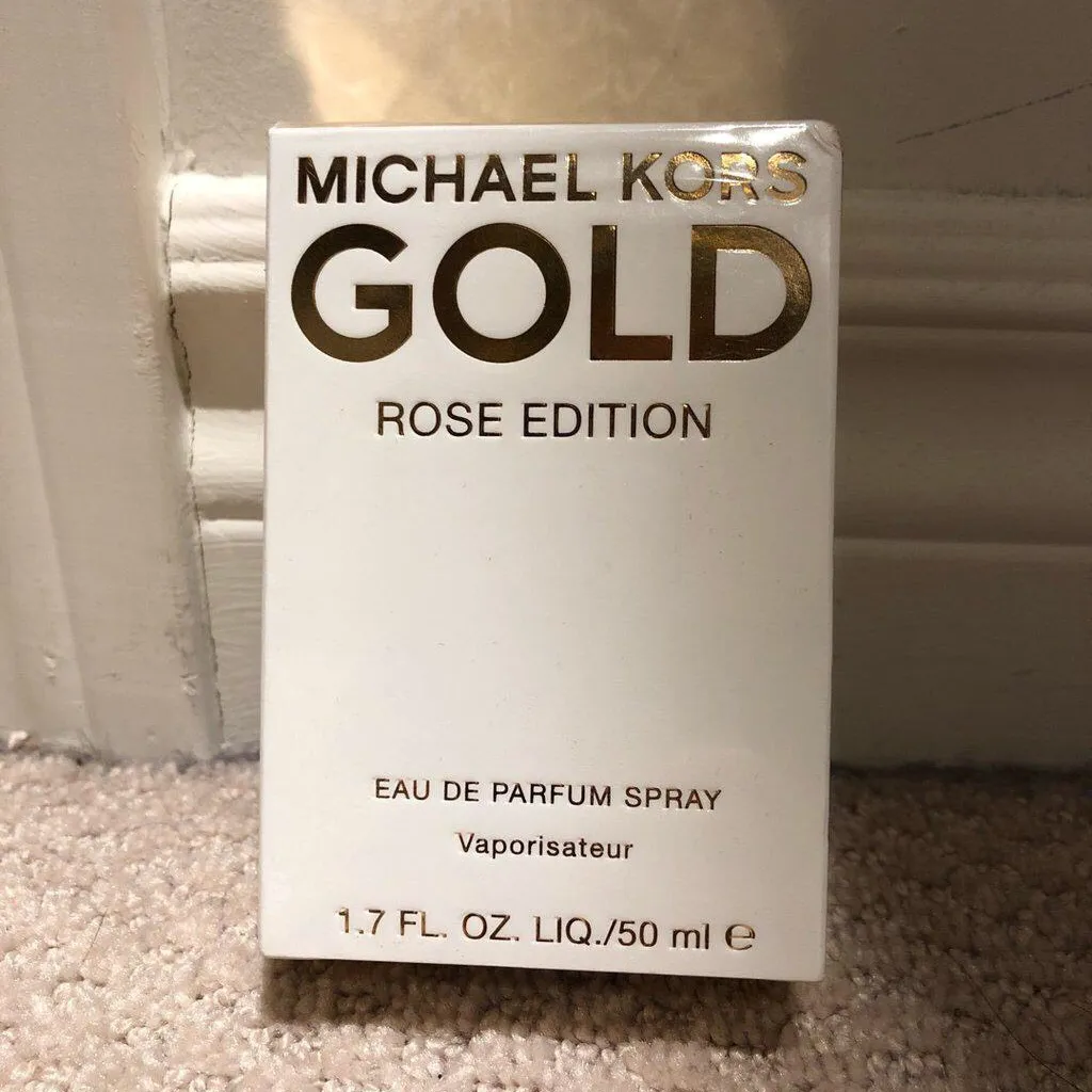 BNIB Michael Kors Gold Rose Edition Perfume photo 1