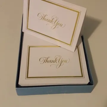 Roughly 40 Thank You Cards photo 1