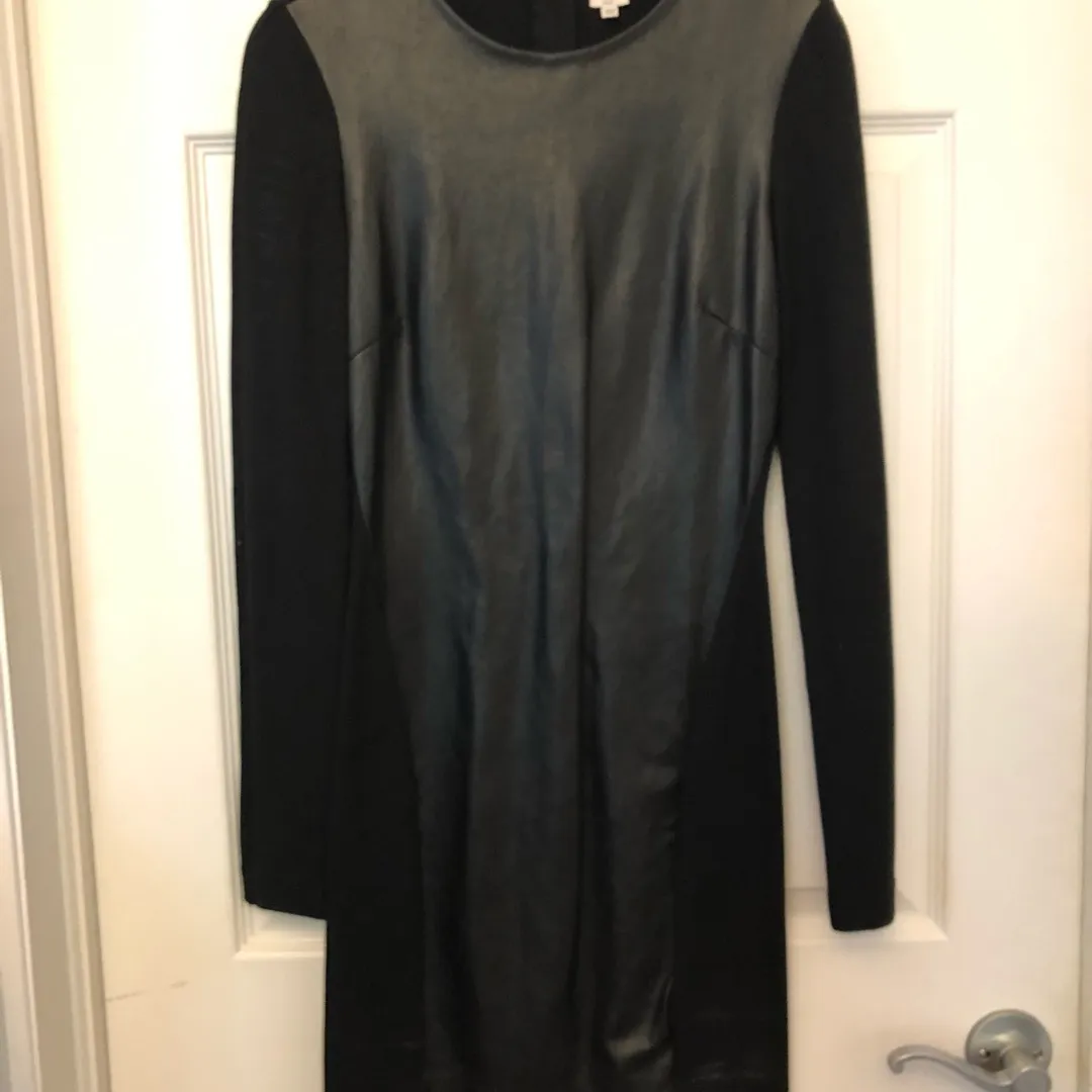 Wilfred Leather Long sleeve Dress photo 1