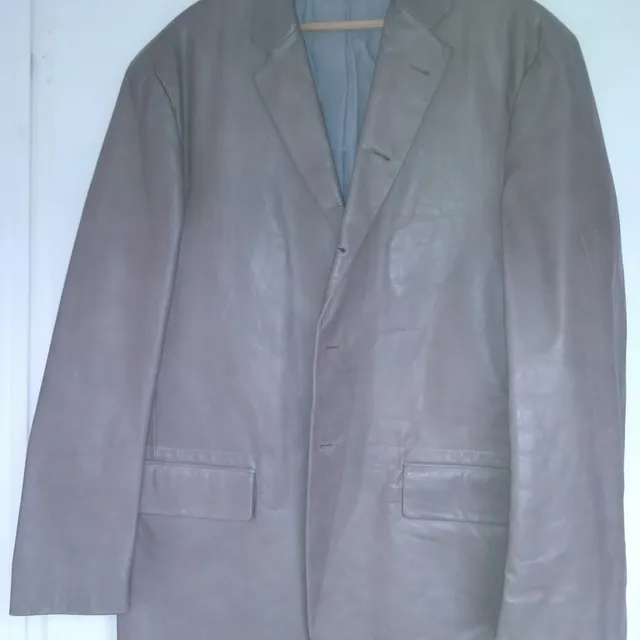 John Varvatos leather jacket photo 3