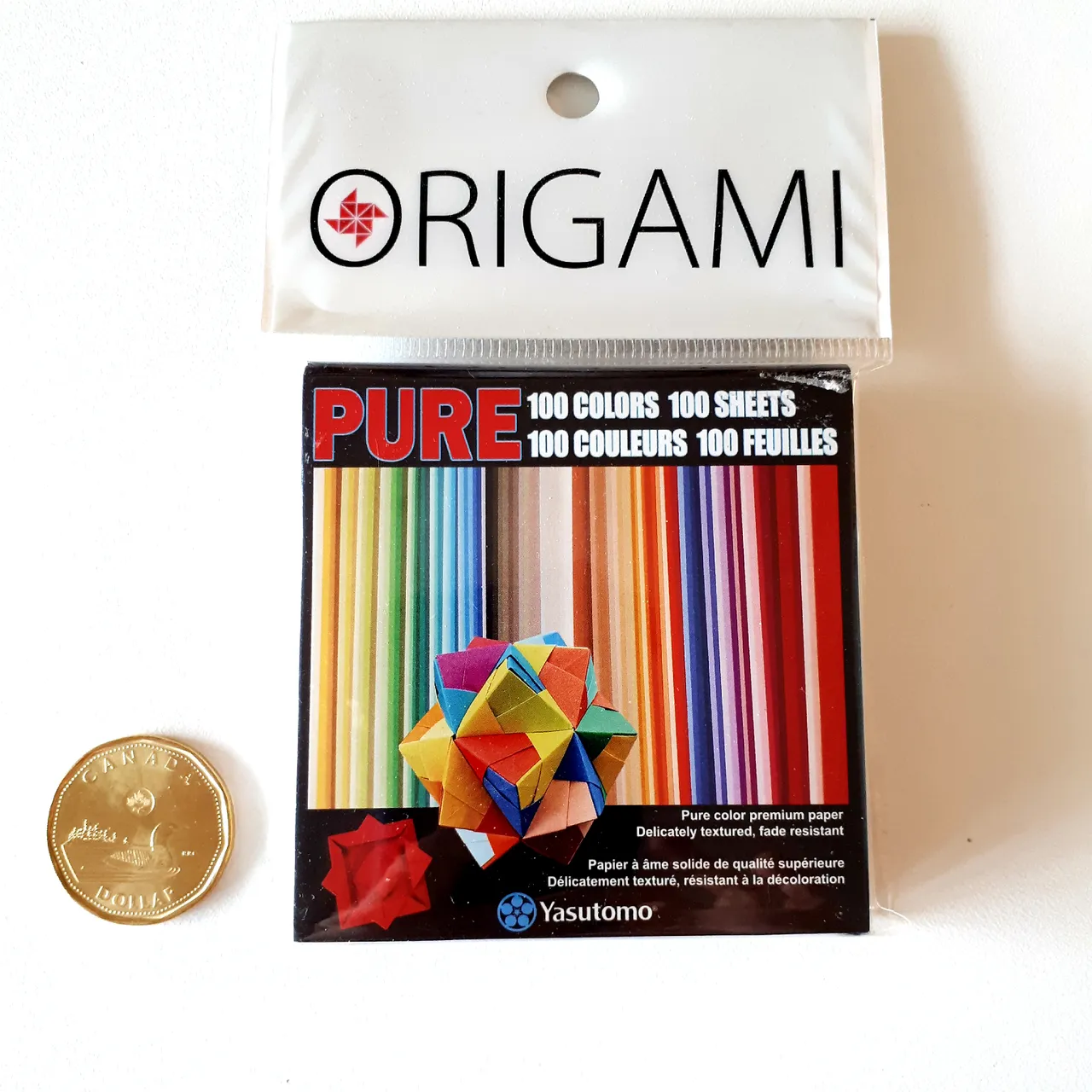 Origami Paper 100 Colours / 100 Sheets (small size) NEW BNIP photo 7