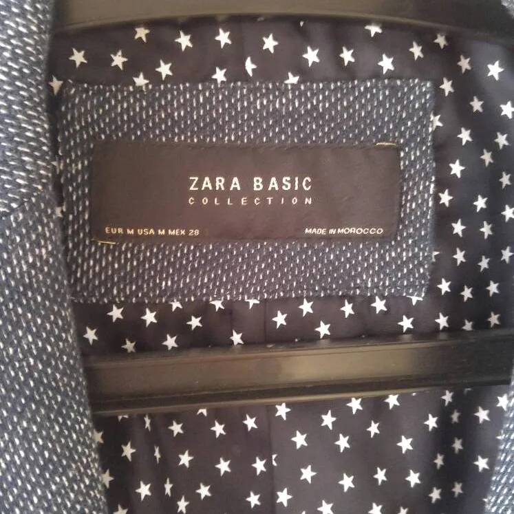 Zara Soft Tweed Blazer photo 3