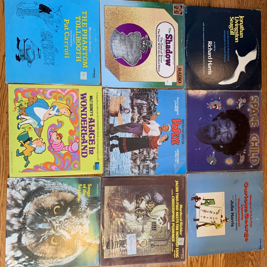 Vinyl Records - Kids Stories/sample Material photo 1