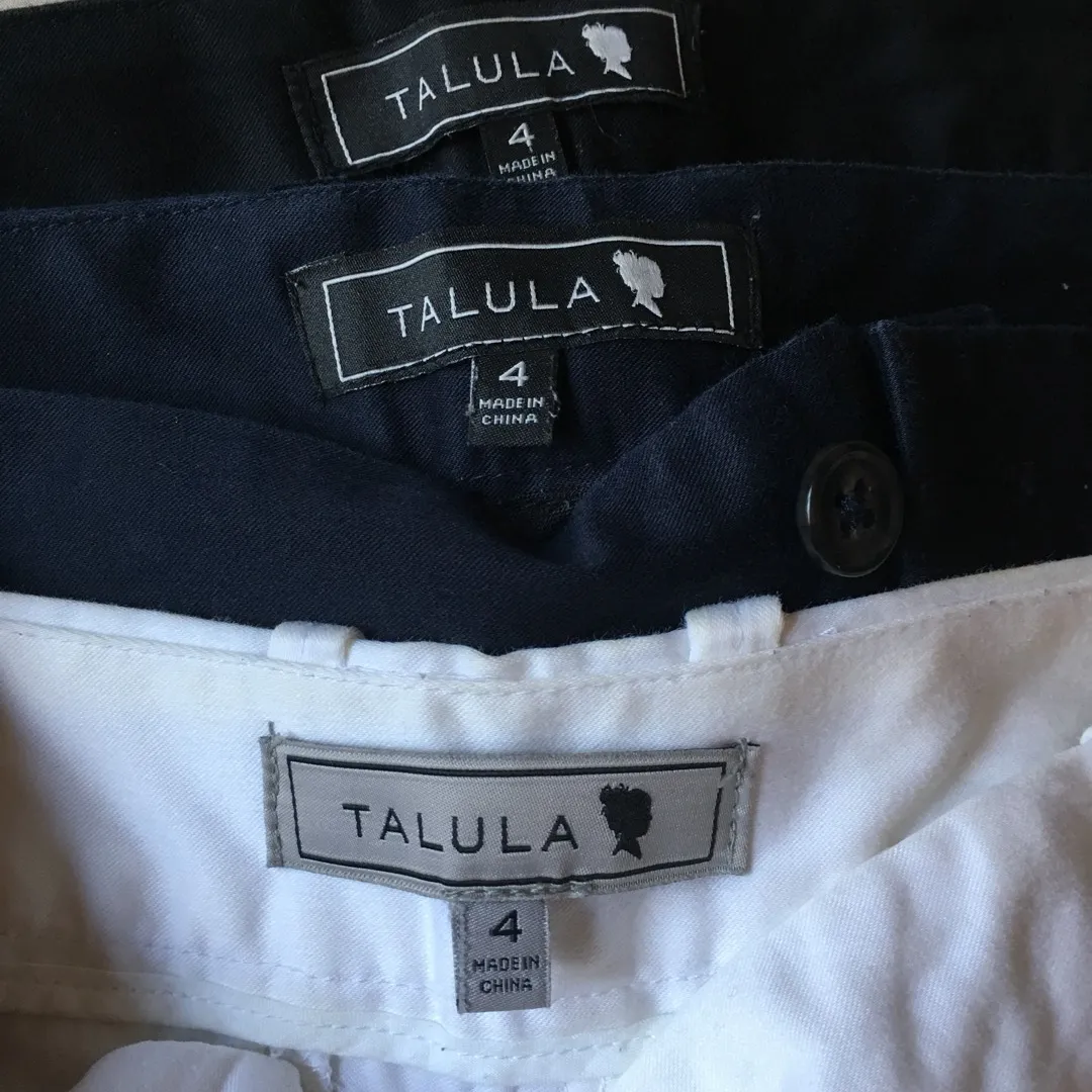 Aritzia Talula Cuff Shorts- Size 4 photo 1