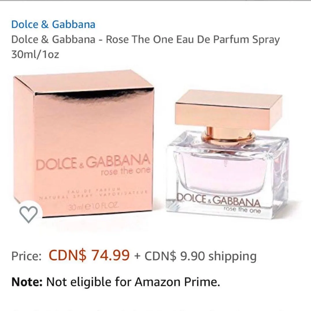 Dolce & Gabbana Rose The One Perfume photo 4