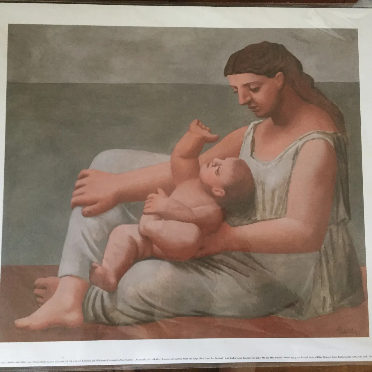 Art Print: Picasso's "Mother & Child" photo 1