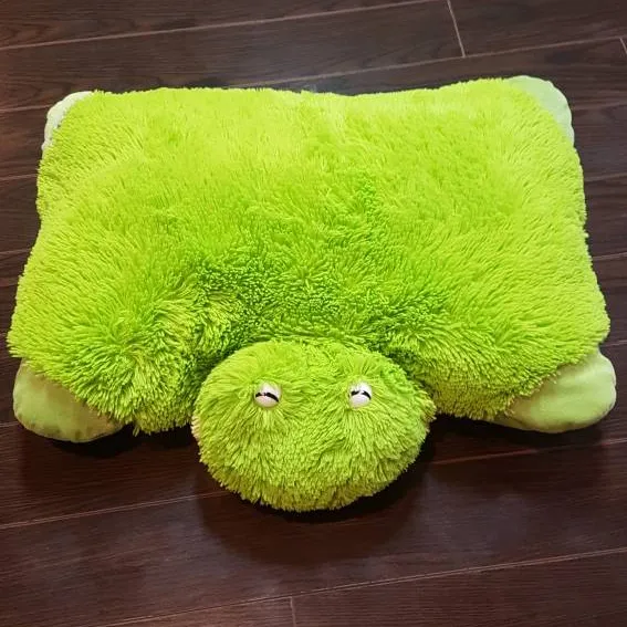 Zoopurr Frog Stuffed Animal And Pillow - Grenouille Zoopurr T... photo 1