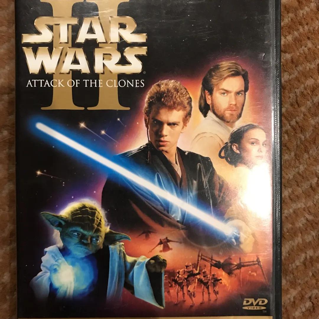 Star Wars Episode II Attack of the Clones DVD - Like New photo 1