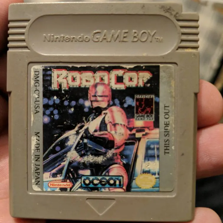 Nintendo Gameboy ROBOCOP photo 1