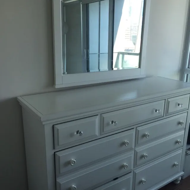 Large White Mirror For Sale! photo 1