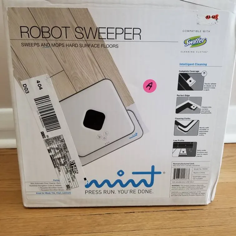 BNIB Automatic Vacuum - Robot Sweeper photo 1