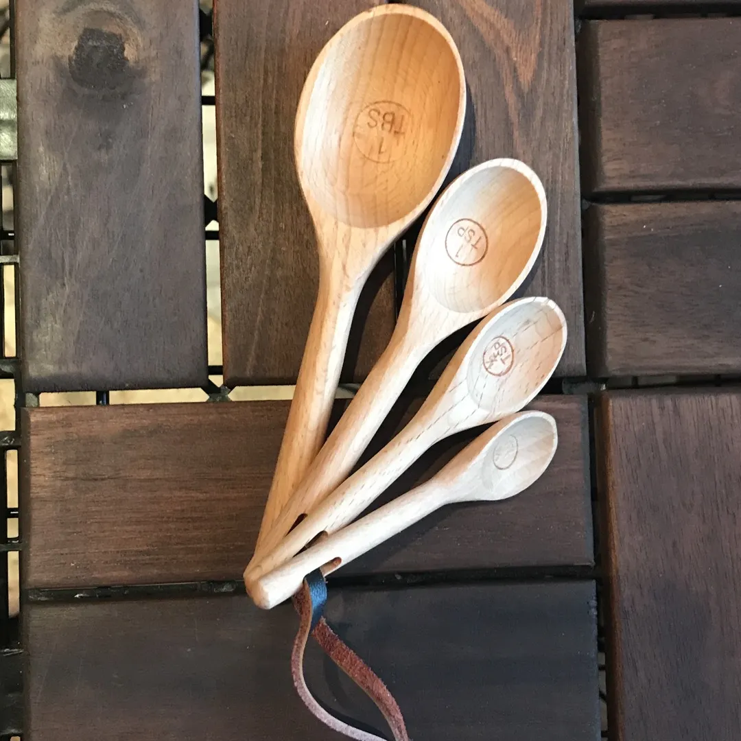 Wooden Measuring Spoons photo 1