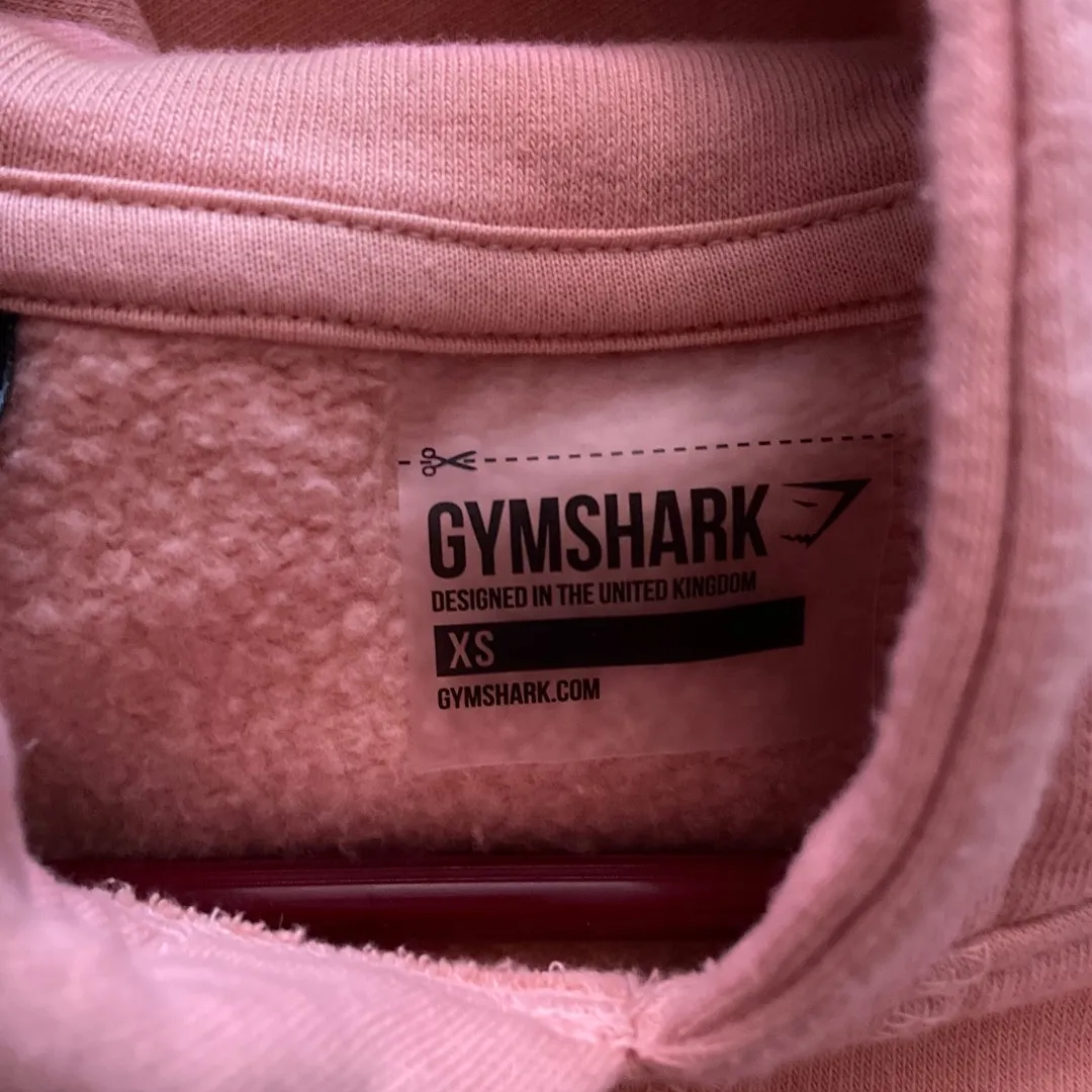 Gymshark Cropped, Pink Hoodie- Women’s XS photo 4