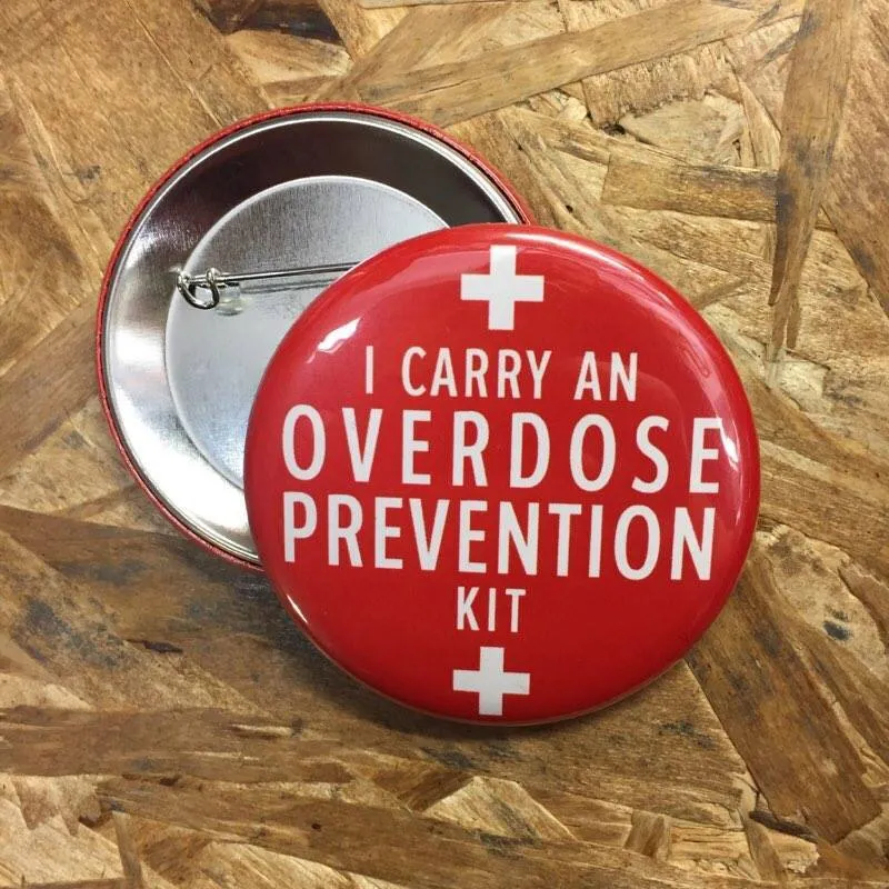 Overdose Prevention Kit Button photo 1