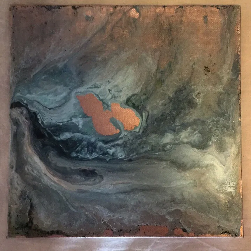 Acrylic Pour Painting photo 3