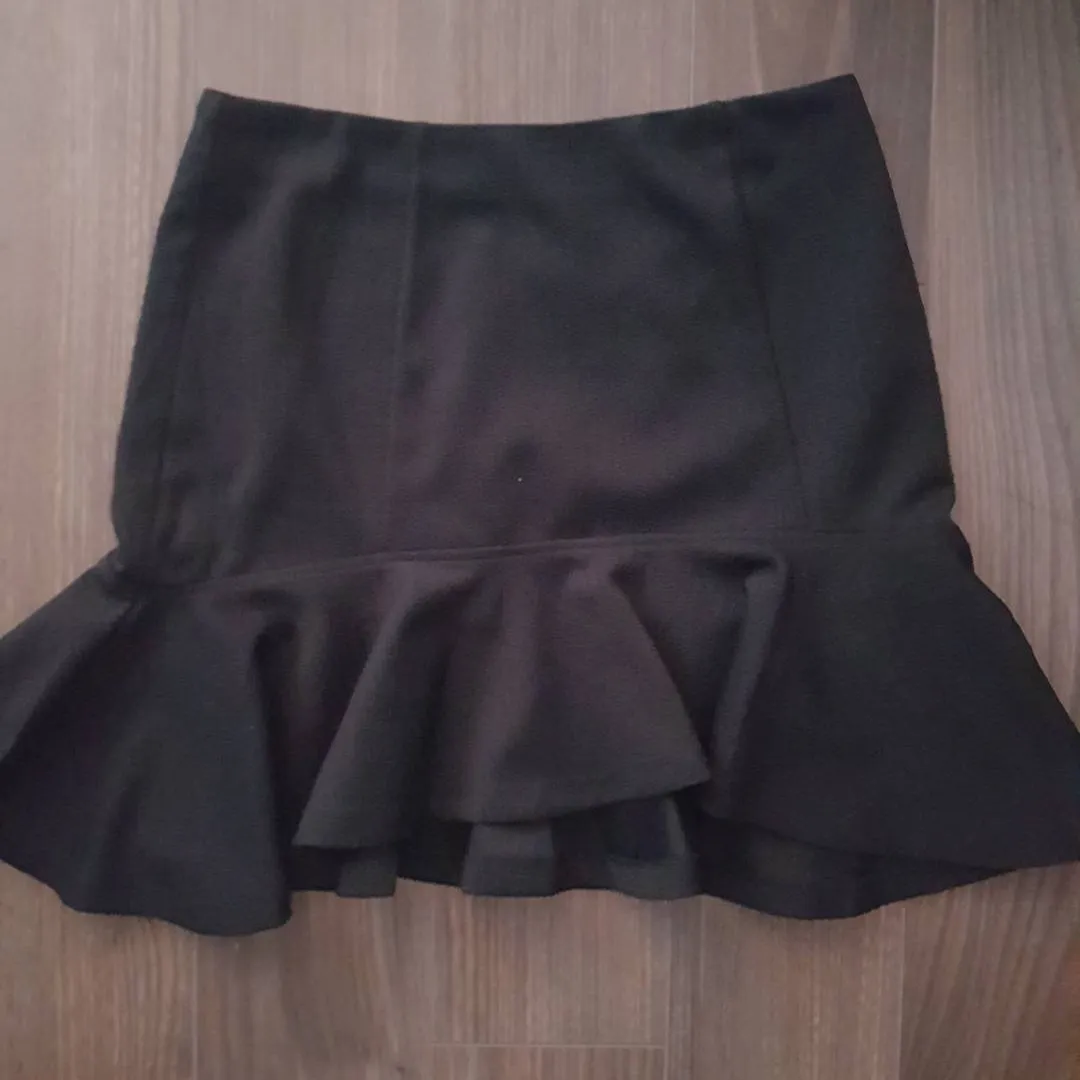Black Frilly Skirt photo 1