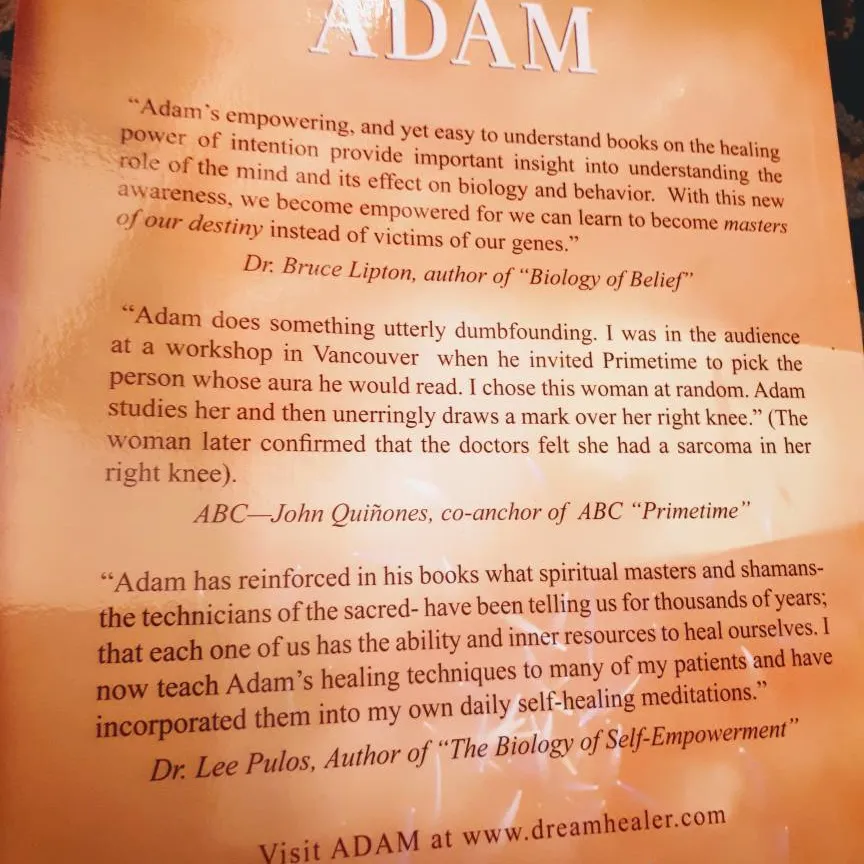 Adam Dreamhealer- Holistic Healing photo 4