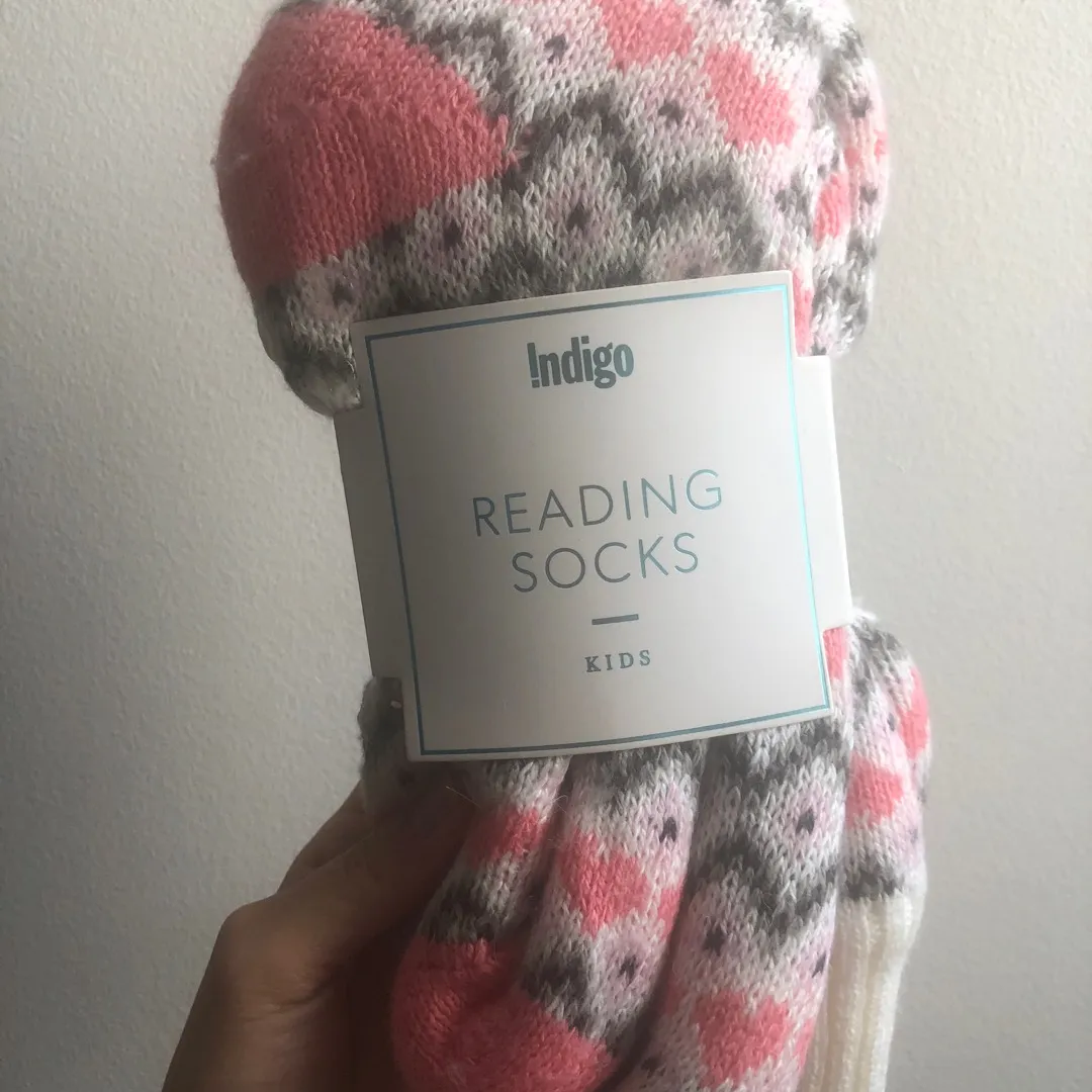 Children’s Indigo Reading Socks photo 1