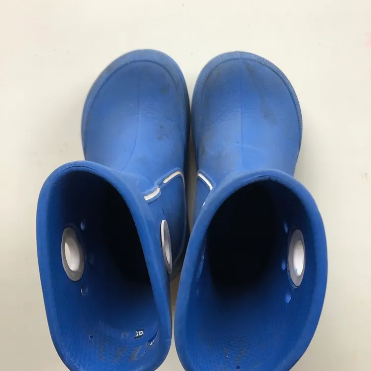 Blue Croc Rain Boots Size 8 photo 6