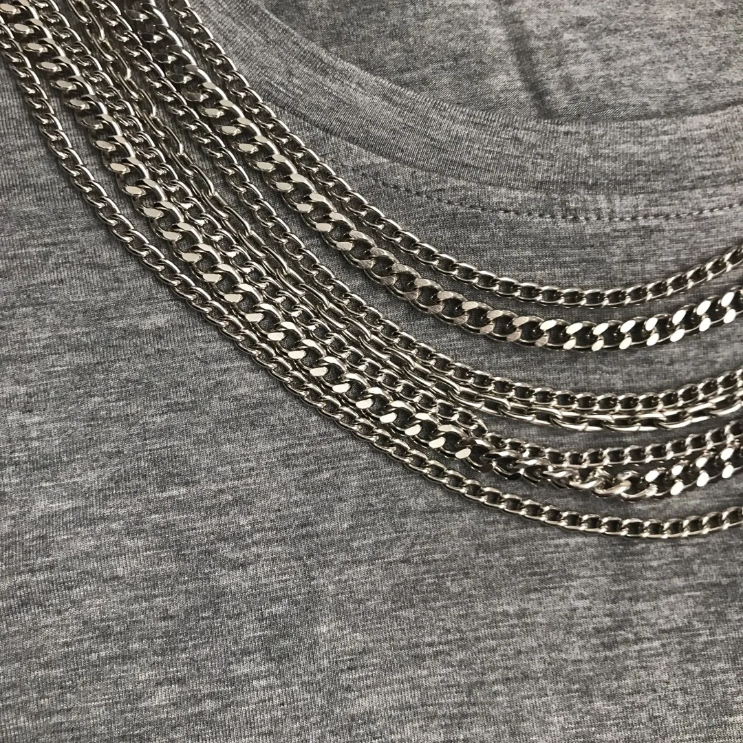 Michael Kors Chain Detail T-Shirt photo 4