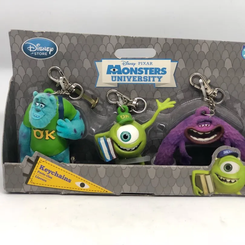 NEW Monsters University Keychains From The Disney Store photo 1