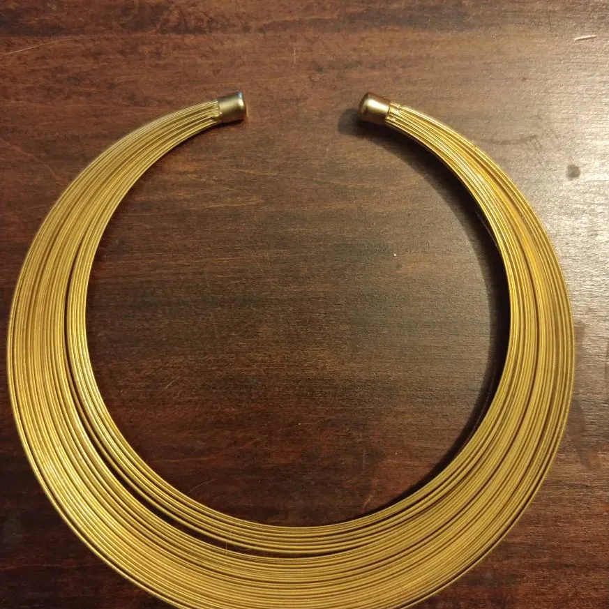 Gold Plated Collar Necklace photo 1