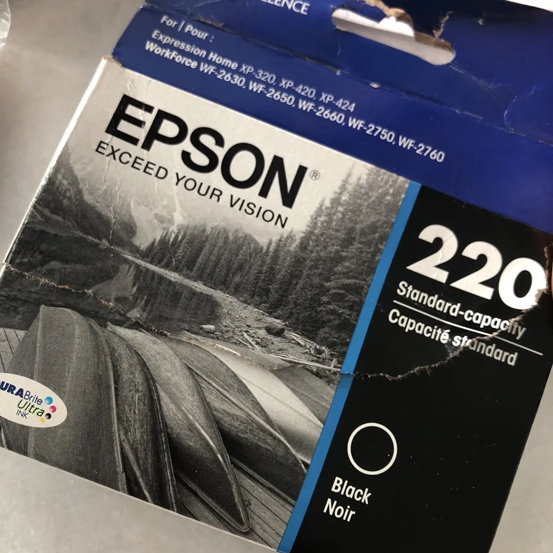 Epson 220 black ink cartridge photo 3