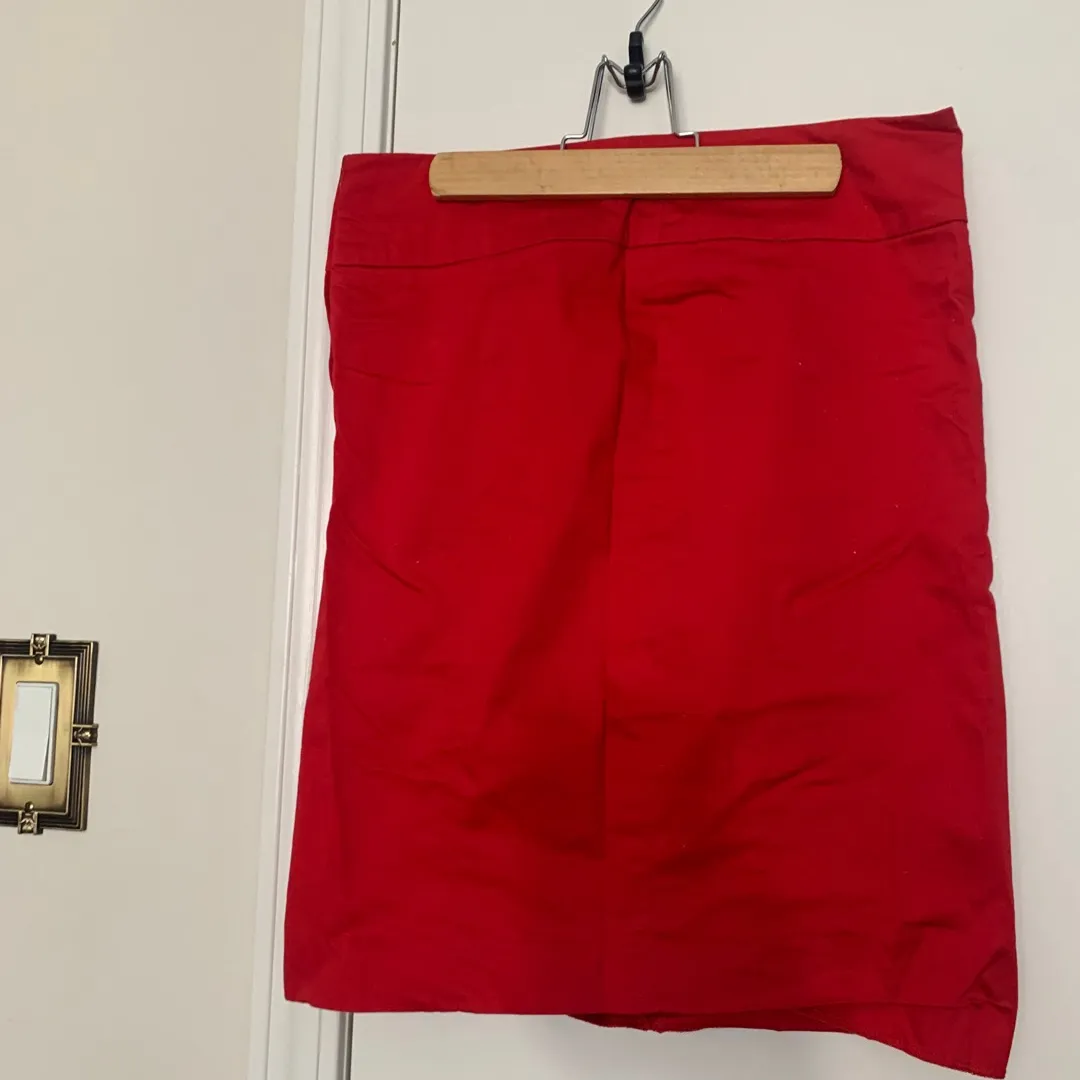 Red Pencil Skirt photo 1