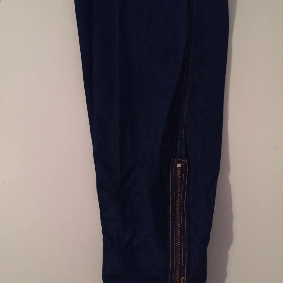 Vintage High Waisted Periwinkle Jeans photo 5