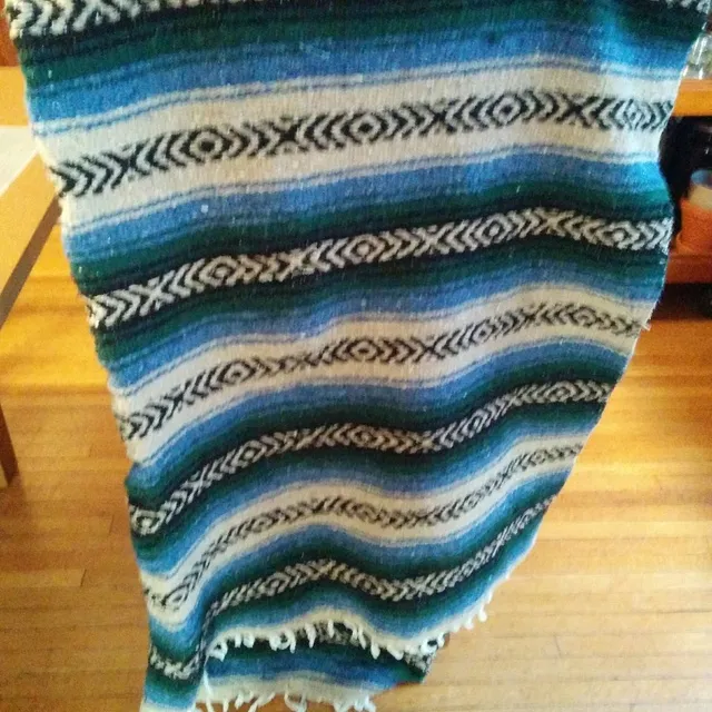 Mexican Woven Blanket photo 1
