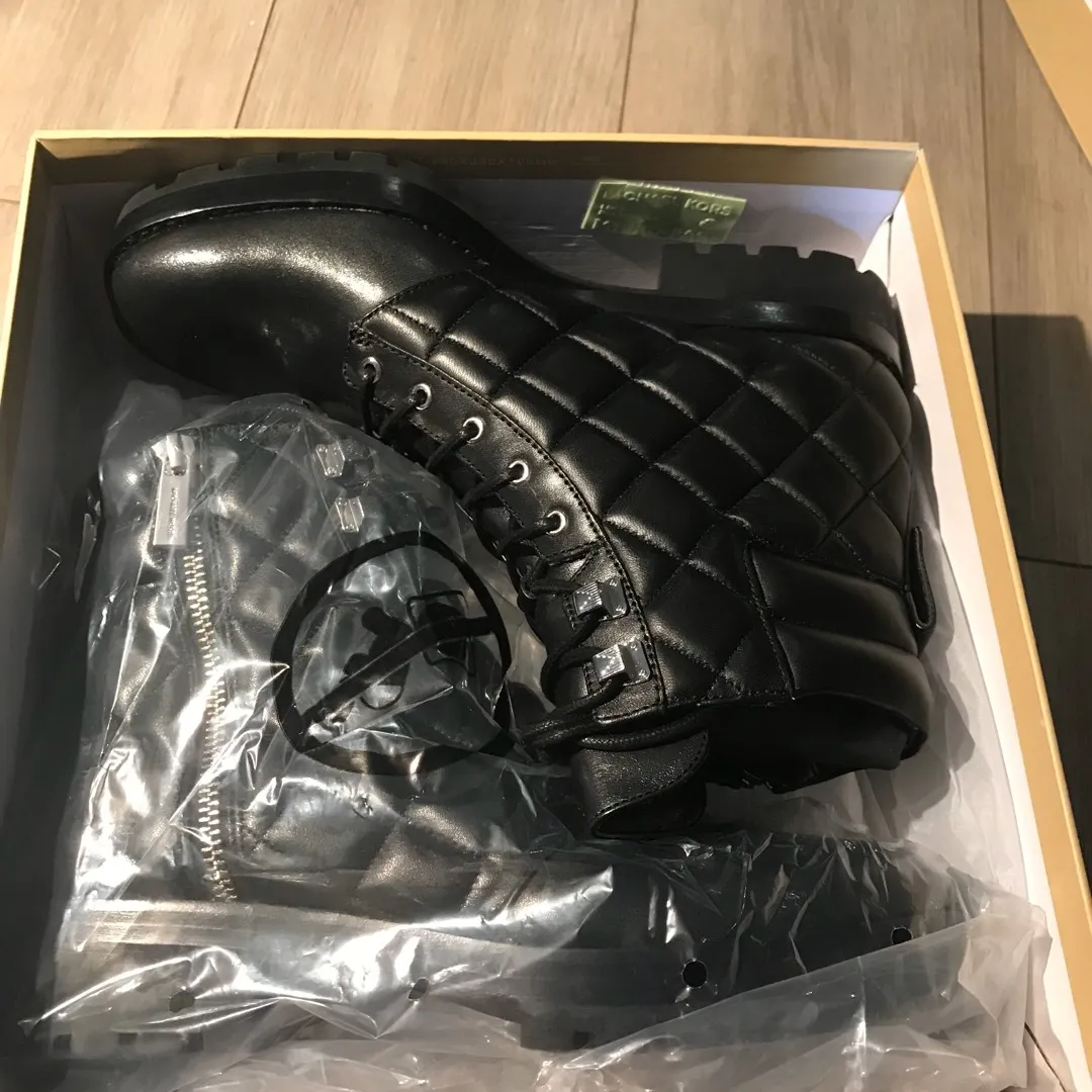 Michael Kors Combat Boots photo 4