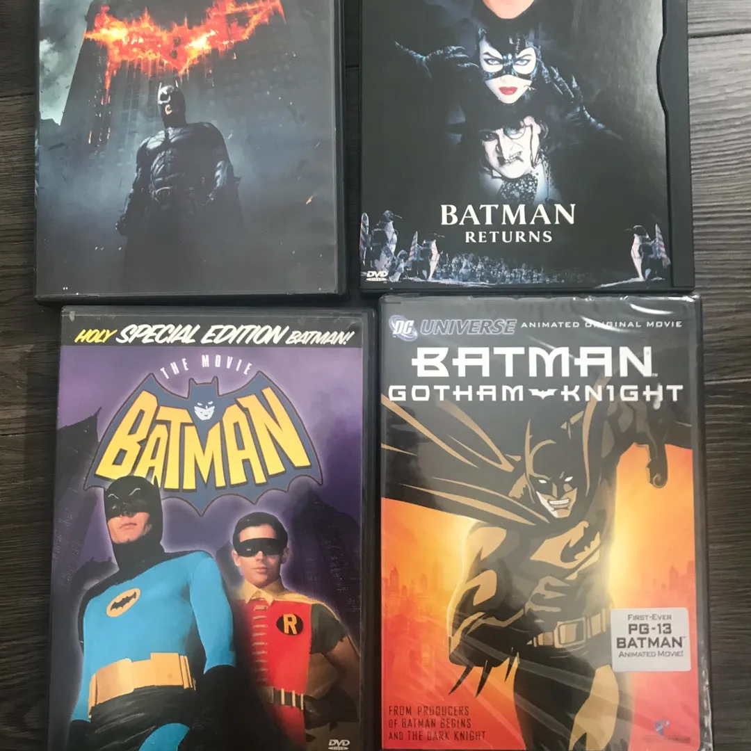 Batman DVDs photo 1