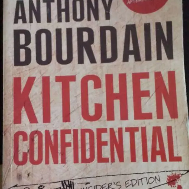 Anthony Bourdain's Book photo 1