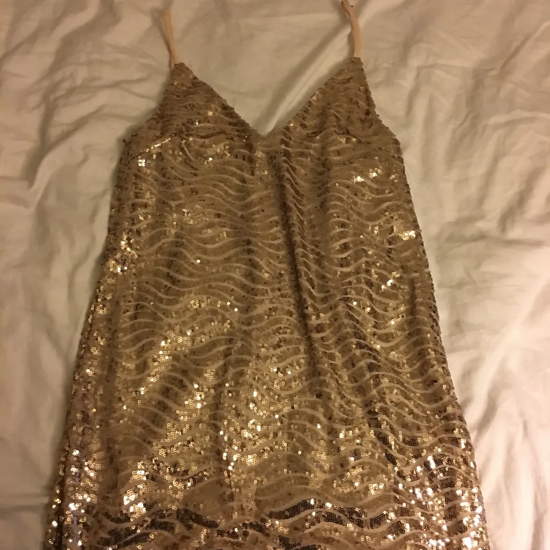 Gold Sequinned Dress photo 1