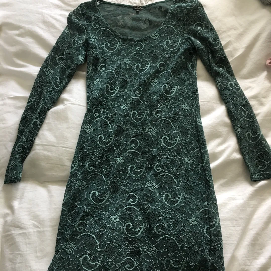 Talula Green Lace Dress photo 1
