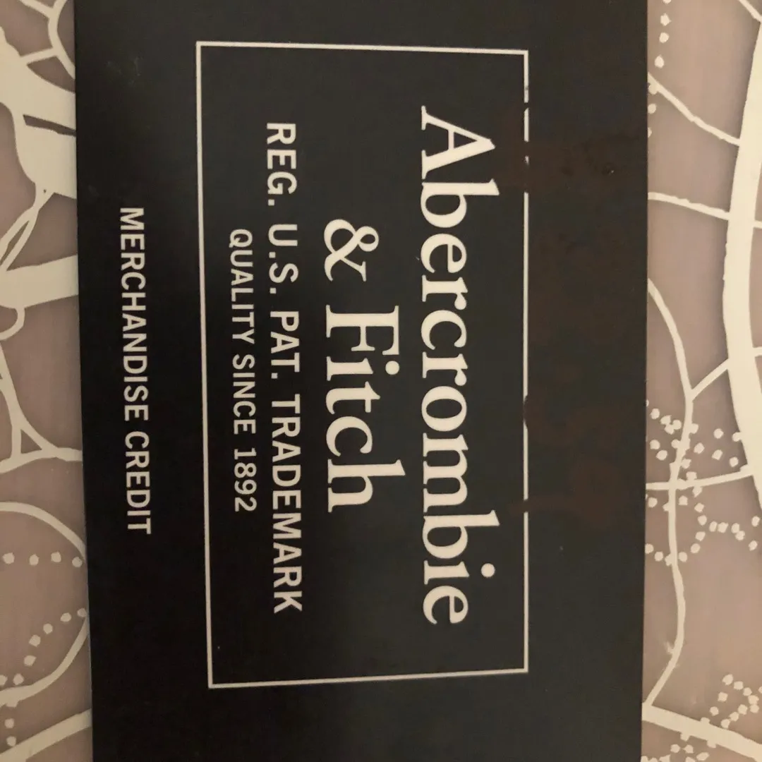 Abercrombie & Fitch Gift Card photo 1
