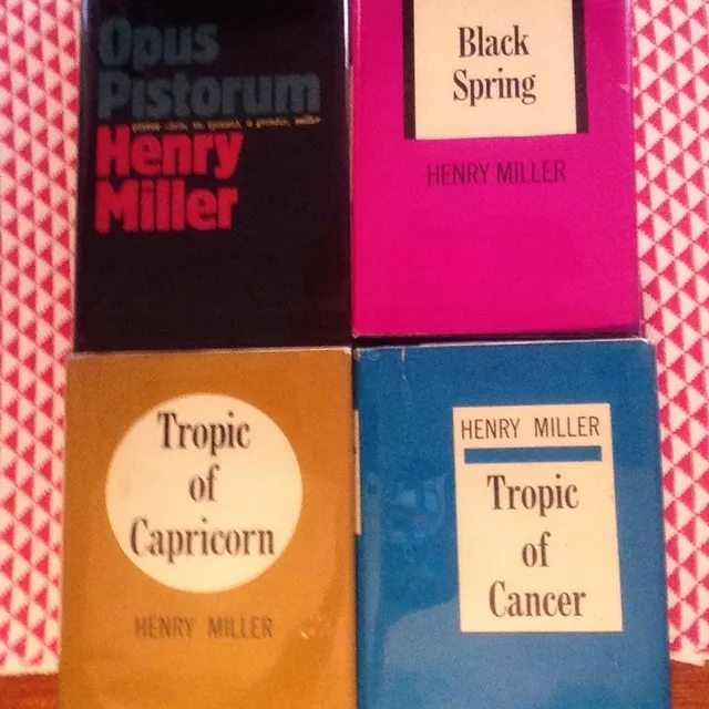 RARE HENRY MILLER 1ST EDITIONS photo 1
